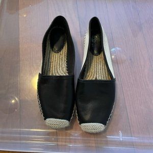 Vince Camuto Black & White Espadrille